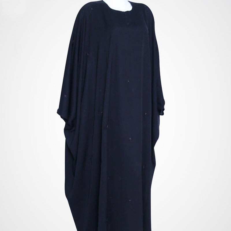 Simple Black Kaftan Style ABAYA