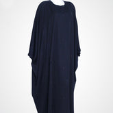 Simple Black Kaftan Style ABAYA