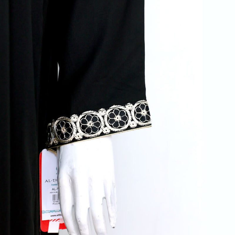 Embroidered Sleeves and Neck ABAYA